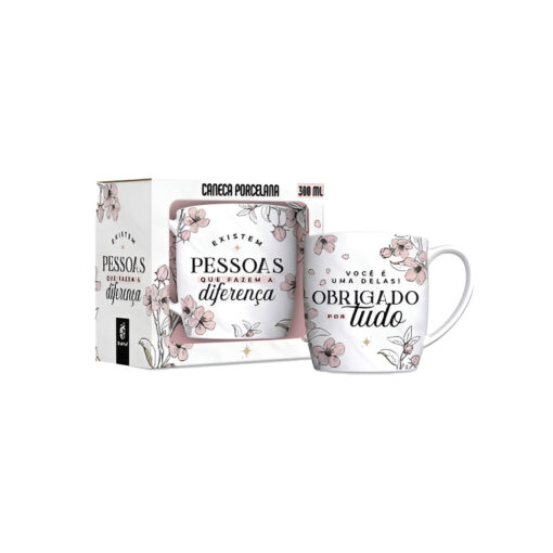 Caneca Porcelana urban 300Ml