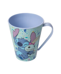 CANECA DEC STITCH 360 ML PLASUTIL Verde tiffany