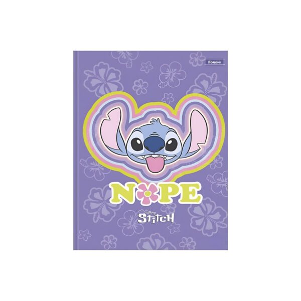 Caderno Universitário Stitch Escolar