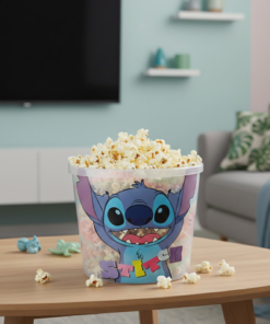Balde de Pipoca Disney Stitch 2,1 Litros Plasutil