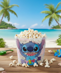 Balde de Pipoca Disney Stitch 2,1 Litros Plasutil