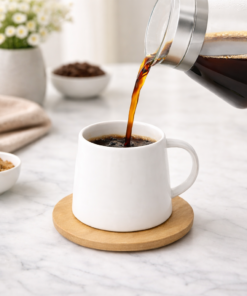 Jogo Xícaras Café 90ml com Suporte Decorativo Hauskraft