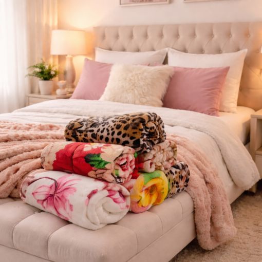 Manta Celta Estampada Casal 180x200cm Corttex Conforto