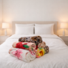 Manta Celta Estampada Casal 180x200cm Corttex Conforto