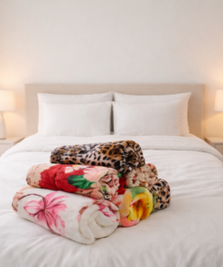 Manta Celta Estampada Casal 180x200cm Corttex Conforto