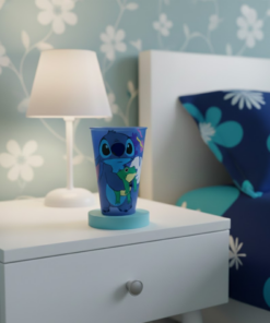 Copo Disney Stitch 350ml Plástico Plasutil