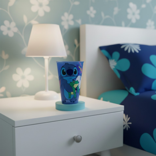 Copo Disney Stitch 280ml Plástico Plasutil