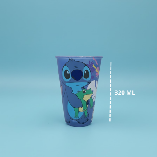 Copo Disney Stitch 280ml Plástico Plasutil
