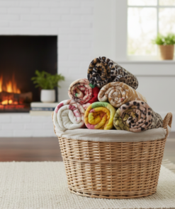 Manta Celta Estampada Casal 180x200cm Corttex Conforto