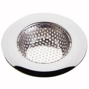 Ralo Para Pia Em Inox Cozinha Borda 9 Cm Diâmetro