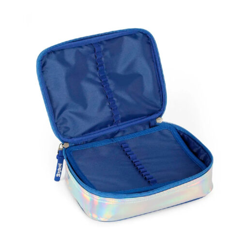 Estojo Box Stitch Disney Prata para Material Escolar