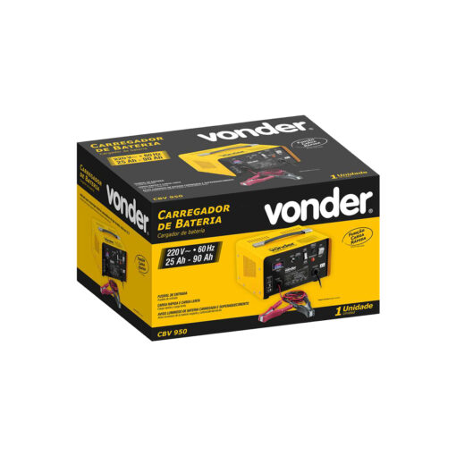 Carregador de Bateria 12V Bivolt Vonder
