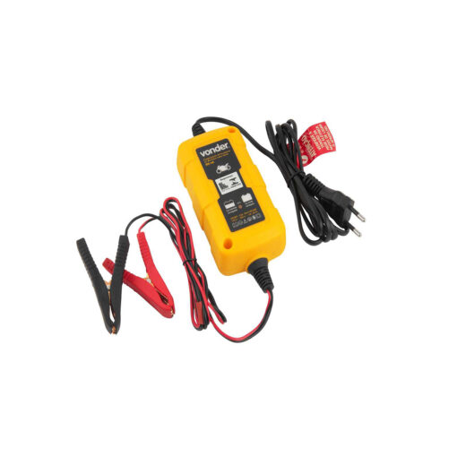 Carregador Inteligente de Bateria para Moto Vonder