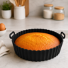 Forma de Silicone para Air Fryer Redonda 19cm