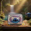 Estojo Box Stitch Disney Prata para Material Escolar