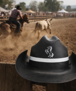 Chapéu de cowboy masculino clássico country rodeio