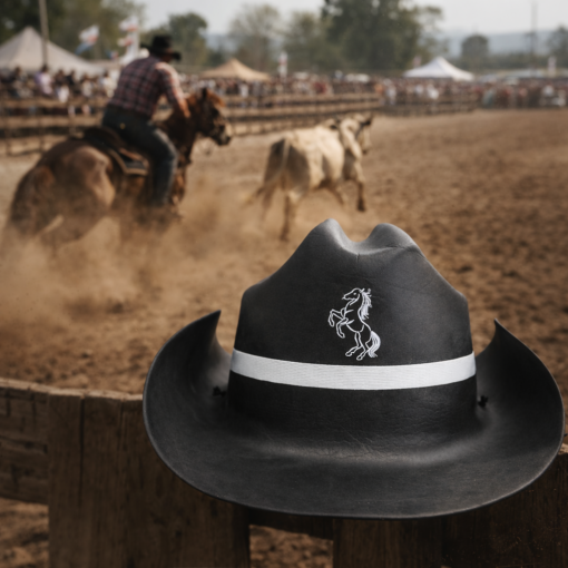Chapéu de cowboy masculino clássico country rodeio
