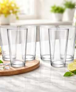 Conjunto de 6 copos napoli 225ml XHome