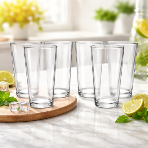 Conjunto de 6 Copos Napoli 225ml XHome