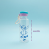 Garrafa Plástica Stitch 600ml Abre Fácil com Adesivos Plasutil