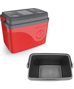 Caixa Térmica Cooler Com Alça 30 Litros Grande 45 Latas Unitermi