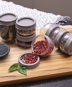 1 Peça Porta Temperos Gira E Trave