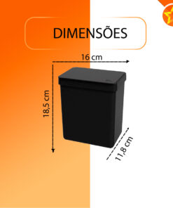 COZA Lixeira Unitaria 2,5 Litros
