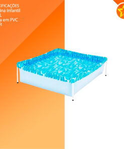 400L QUADRADA Piscina - Mor