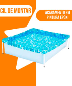 400L QUADRADA Piscina - Mor