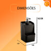 UZ Dispenser 500ml  Detergente De Plástico