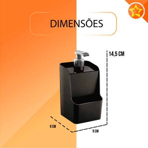 UZ Dispenser 500ml  Detergente De Plástico