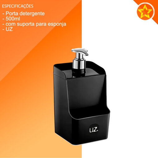 UZ Dispenser 500ml  Detergente De Plástico