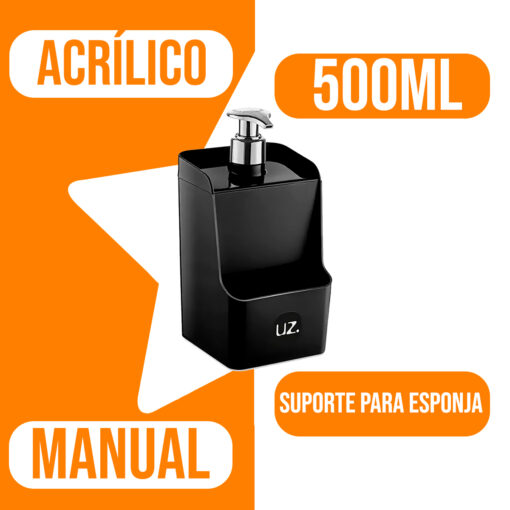 UZ Dispenser 500ml  Detergente De Plástico