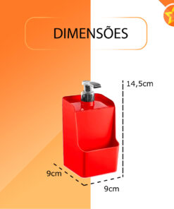 UZ Dispenser 500ml Detergente De Plástico