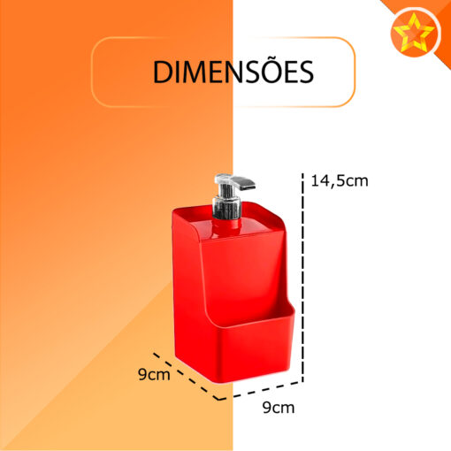 UZ Dispenser 500ml  Detergente De Plástico
