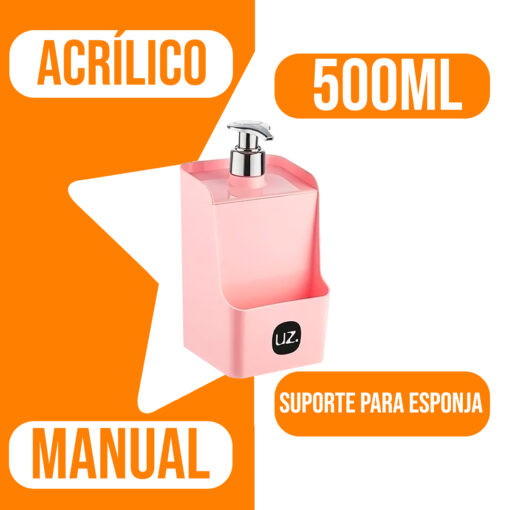UZ Dispenser 500ml  Detergente De Plástico