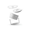 Conjunto Secador Organizador ClearFresh 5,5L Ou