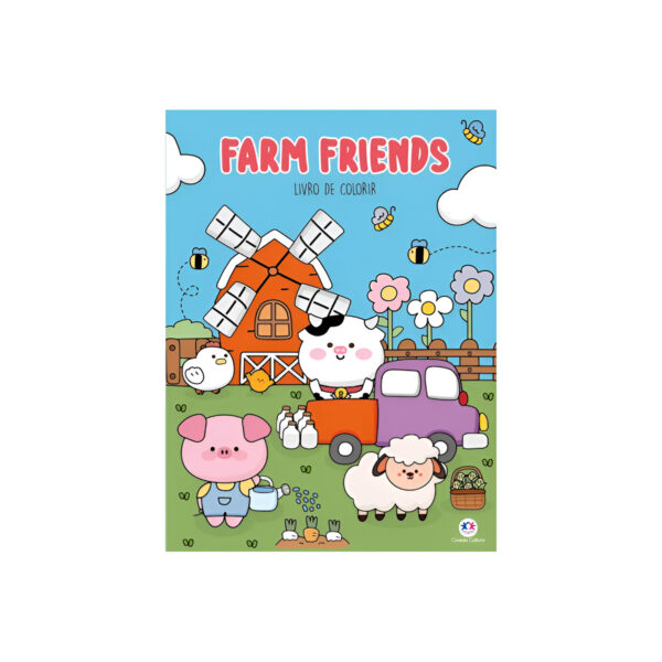 Livro para colorir infantil Fuzzy e Comfy Ciranda Cultural