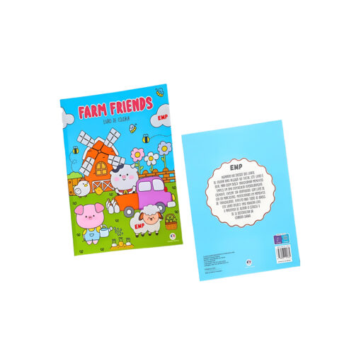 Fuzzy Friends - Livro/Kit para Colorir Culturama