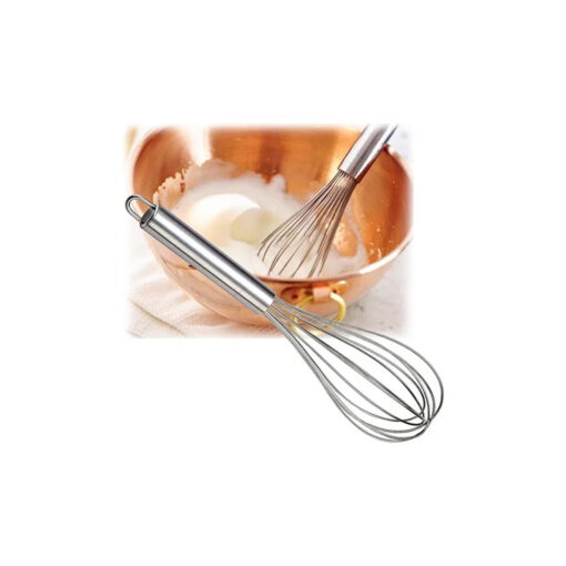 Batedor Mexedor Manual Fouet 20 Cm Aço Inoxidável Fartex