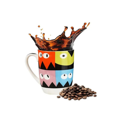 Caneca de Cerâmica Orchid Pac Man 400ml Wellmix