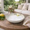 Prato Fundo Bio Lemon Porto Brasil em Cerâmica Decorada