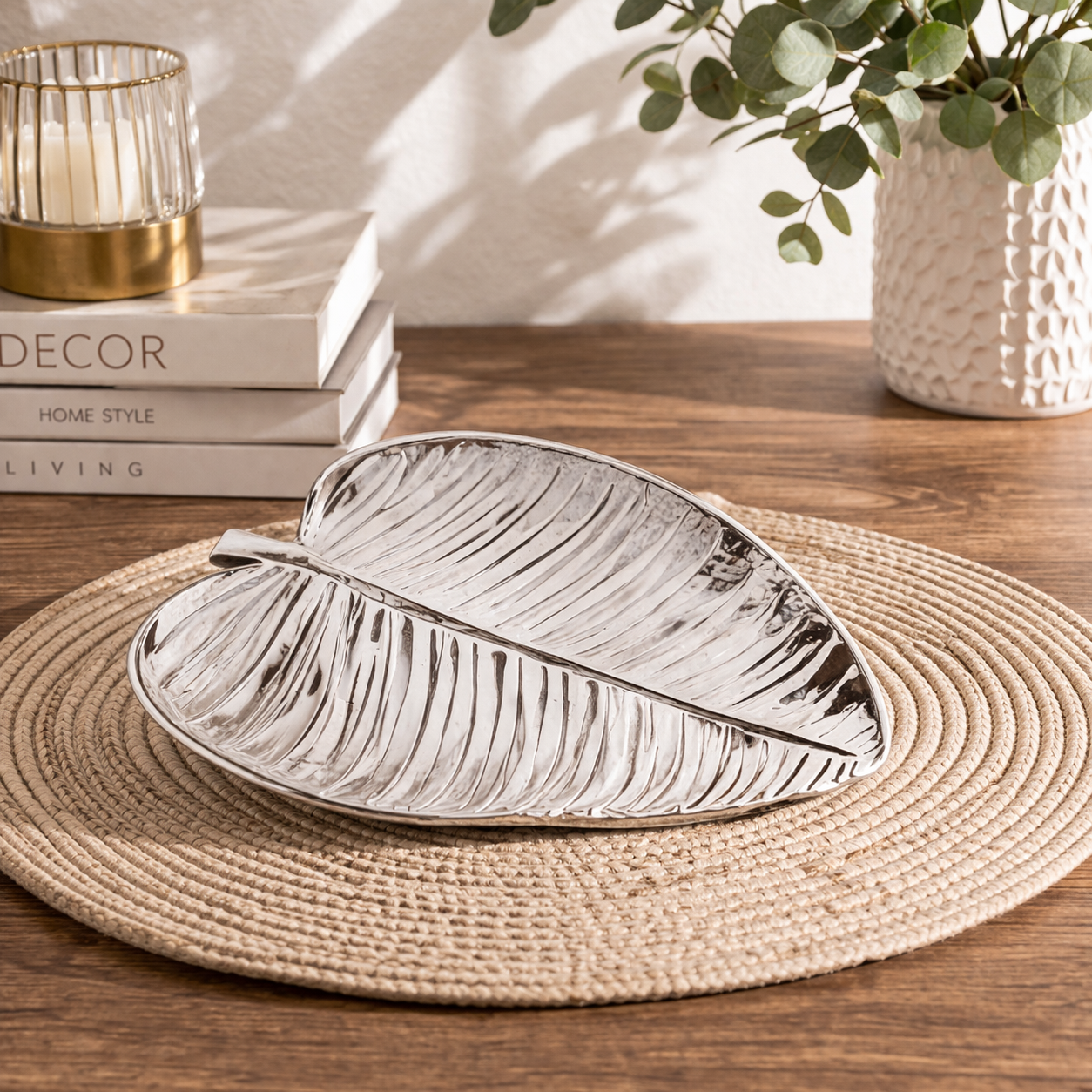 Centro de Mesa Folha Luxo Bras Continental