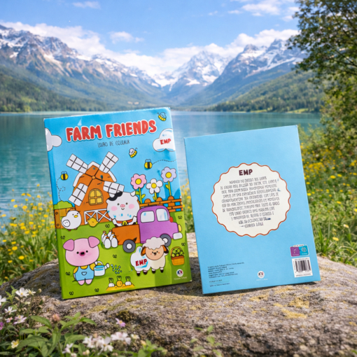Livro para Colorir Infantil Cultural Cozy Circus e Comfy Dinosaurs