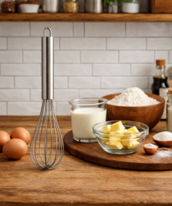 Batedor Manual Fouet 20 Cm Aço Inoxidável Fartex