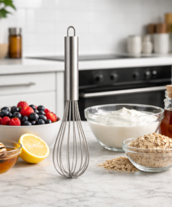 Batedor Manual Fouet 20 Cm Aço Inoxidável Fartex