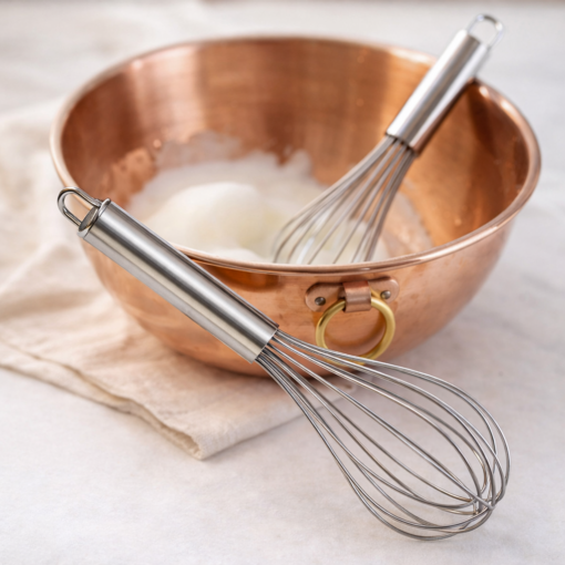 Batedor Manual Fouet 20 Cm Aço Inoxidável Fartex