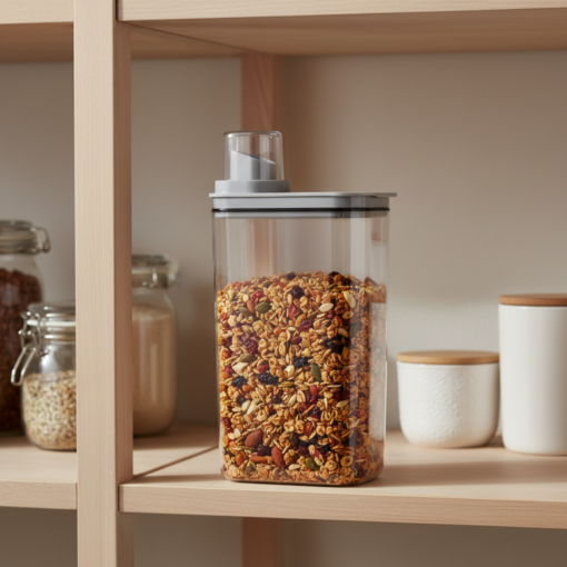 Pote Organizador Hermético com Bico Dosador 1,5L