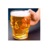 Kit 2 Caneca Chopp Cerveja De Vidro Caveira 510ml Lyor