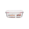 Pote de Vidro Hermético Quadrado 1000ml